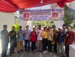 Wahidin Unggul Dalam Pemilihan Ketua RW.02 Cengkareng Barat