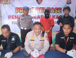 Berusaha Kabur, Polsek Kresek Tangkap Penjual Sabu