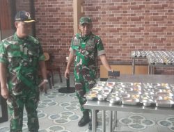 Kebersihan Dapur Khusus, Kasdim 0505/JT Mengecek Bahan MBG