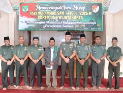 Korem 051/Wijayakarta Menggelar Peringatan Isra Mi’raj 1446 H/2025 M
