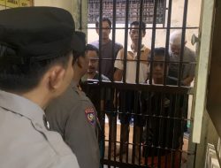 Pawas Beserta Anggota Polsek Cisoka Polresta Tangerang Polda Banten, cek Ruang Tahanan di Mako Polsek Cisoka