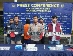Spesialis Pencurian Mobil Pick Up, Ditangkap Unit Reskrim Polsek Pasar Kemis