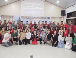 K3 Mapalus TNI AU Natal Kunci Taon 2024: Kebersamaan Keluarga Kawanua di Perantauan