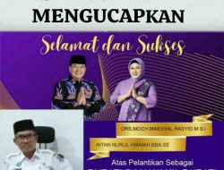Kepala Sekolah SMPN 2 Cikupa Beserta Dewan Guru, Mengucapkan Selamat dan Sukses Kepada Bupati dan Wakil Bupati