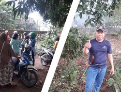 Menyambut Bulan Suci Ramadhan, Warga Gotong Royong Bebersih di Pemakaman TPU Parigi Cilejet
