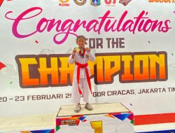 Juara 1 Kyorugi di Raih Putri Serma Ahmad Maruloh, Kejuaraan Congratulation For The Champion