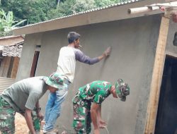 Pak Lili Berterimakasih Kepada Dandim 0621/ Kab.Bogor Letkol Inf Henggar Tri Wahono, Rumahnya di Perbaiki Dalam TMMD ke -123 Tahun 2025
