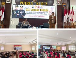 Polisi dan Bhayangkari Polres Kudus Gelar Self Healing Training