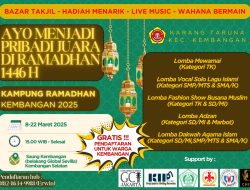 Katar Kembangan Akan Gelar Kampung Ramadhan, Ada Lomba Keagamaan dan Bazaar UMKM