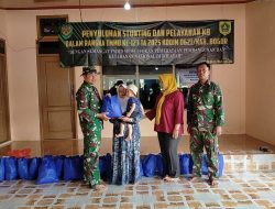 TMMD ke -123 Kodim 0621/Kabupaten Bogor Tahun 2025, Adakan Sosialisasi Stunting di Kampung Darmabakti Desa Karacak