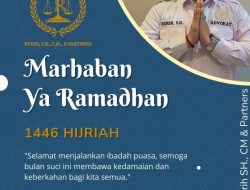 Law Firm Rurih SH., CM dan Partners Mengucapkan Selamat Menjalankan Ibadah Puasa Ramadhan 144H