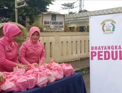 Polsek Cisoka Gelar Pembagian Takjil untuk Warga