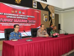 Polresta Tangerang Laksanakan Rakor Lintas Sektoral OPS Ketupat 2025 : Pastikan Mudik Aman Keluarga Nyaman