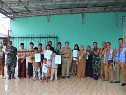 TNI dan Masyarakat Bersatu Untuk Anak-Anak Panti Asuhan