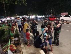 Koramil 05/Kramatjati, Giat Patroli Malam Ciptakan Kondusifitas Bulan Ramadhan Aman