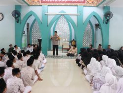 Ratusan Santri dan Santriwati Ponpes Annuqthah, Sambut Silaturahmi Kapolres Metro Tangerang Kota