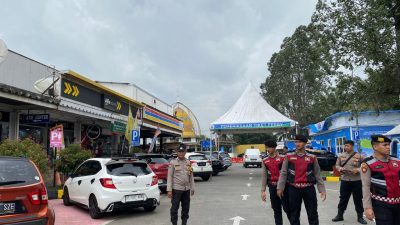 Polsek Balaraja, Giat Patroli Mobile Anggota Pos Pengamanan Operasi Ketupat Maung 2025
