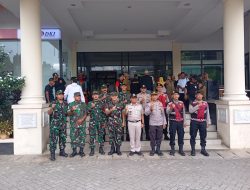 Apel Kesiapan Pengamanan Perayaan Malam Takbiran Hari Raya Idul Fitri 1446 H dan Arus Mudik Tahun 2025 di Wilayah Koramil Jatinegara