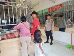 Jelang Lebaran Personil Polsek Pasar Kemis Patroli Toko Emas