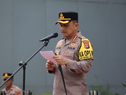 Kapolresta Tangerang Pimpin Apel PAM Malam Takbir Hari Raya Idul Fitri 1446