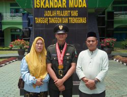 Anak Tukang Bengkel Lulus Terbaik Dikmata TNI AD Kodam IM