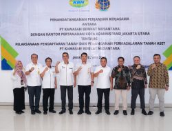 PT KBN, MoU dengan Kantor Pertanahan Kota Administrasi Jakarta Utara