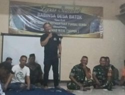 Desa Batok Lepas Sambut, Babinsa Lama SERDA Tumpak Hotmartuah Purba, di Ganti oleh KOPDA Babinsa Baru Ahmad Rizal