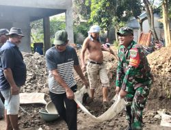 Kerja Bakti Pembangunan Mushola Nurul Mukmin, Wujud Sinergi TNI dan Masyarakat di Setu, Bekasi