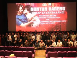 Polres Metro Tangerang Kota Gelar Nobar Sayap-sayap Patah 2: Banyak Pelajaran dan Hikmah yang diambil