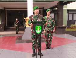Tegas dan Penuh Semangat, Kodim 0505/Jakarta Timur Gelar Upacara Bendera Bulanan : Bangun Prajurit Tangguh dan Berwawasan