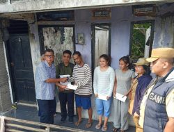 Warga Korban Kebakaran Kelurahan Angke, Mendapatkan Bantuan dari Baznas Bazis Jakarta Barat