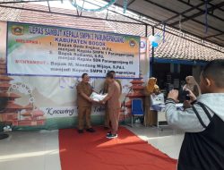 Pisah Sambut Kepala Sekolah SMPN 3 Parungpanjang Selamat Bertugas di Sekolah Yang Baru