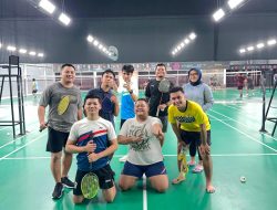 BRI Dorong Work-Life Balance Melalui Kegiatan Badminton Bareng di Kanca Gading Serpong