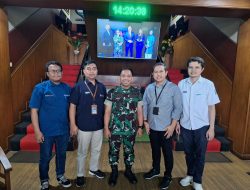 BRI Kantor Cabang Kemayoran, Jalin Silaturahmi dengan Kepala Dandim Jakarta Pusat
