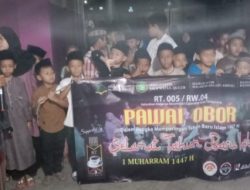 Pawai Obor RT 005 RW 04 Kelurahan Kenanga, Sambut Tahun Baru Islam 1447 Hijriah dengan Semangat dan Kebersamaan