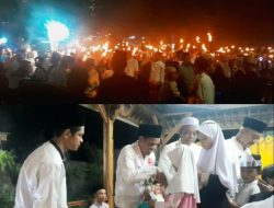 Sambut Tahun Baru Islam 1 Muharam 1447 H, Ratusan Warga Ciater Barat Gelar Pawai Obor dan Santunan Anak Yatim