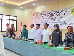Camat Parungpanjang, Hadiri Kegiatan Reses Anggota DPRD Kabupaten Bogor