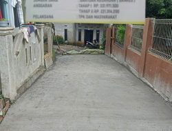 Kerja Nyata! Kades Batok Membangun: Jalan Infrastruktur Masyarakat Bahagia