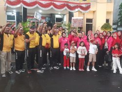 Polsek Benda Tangerang Kota, Gelar Perlombaan Semarakkan HUT RI Ke-80