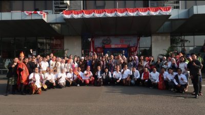 BRI KC Tangerang City, Peringati HUT ke-80 RI dengan Tema “Wastra Nusantara”