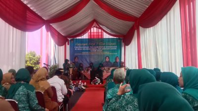 Bina Wilayah Kunjungan Kerja, Tim Penggerak PKK Kabupaten Tangerang di Desa Bojong Kamal
