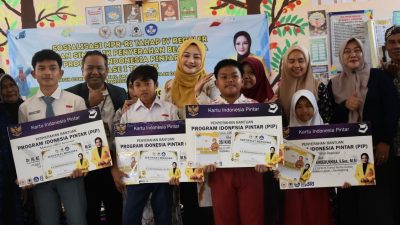 BRI BO Rangkasbitung, Salurkan Bantuan Program Indonesia Pintar (PIP) di Kabupaten Lebak