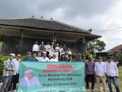 Deklarasi Organisasi KDM KU di Tapos 1 Tenjolaya Bogor