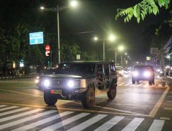 TNI/Polri Gelar Patroli Skala Besar di wilayah Jakarta Timur