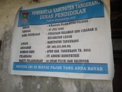 Tingkatkan Kualitas Pendidikan Melalui Penataan Halaman dengan Paving Block dan Pemagaran di SDN II Cirarab