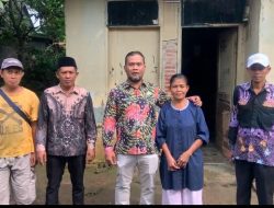 Masyarakat Desa Caringin Sambut Gembira Adanya Pembangunan Bedah Rumah