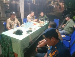Danramil Jatinegara Pimpin Langsung Giat Patroli Gabungan di Cipinang Besar Utara