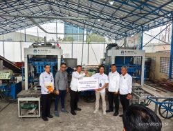 BRI BO Tangerang Ahmad Yani, Dukung Pembangunan Workshop Batako di Lapas Klas IA Tangerang