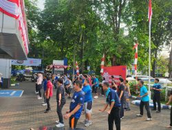 BRI BO Tangerang Ahmad Yani Gelar Senam Sehat Jumat Pagi, Dorong Work Life Balance Pegawai