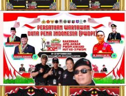 Rakernas PWDPI Award Undang Presiden Prabowo, Kapolri, dan Mendagri